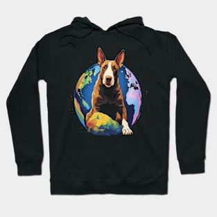 Bull Terrier Earth Day Hoodie